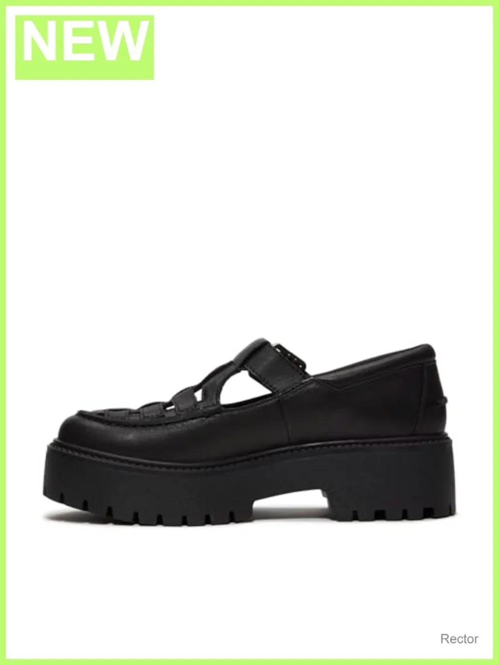 Platform Loafer Leather Cushioned OrthoLite